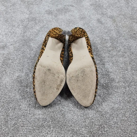 Barratts Brown Mix Animal Print Stiletto Heels Court Shoes UK 7 - Picture 8 of 8